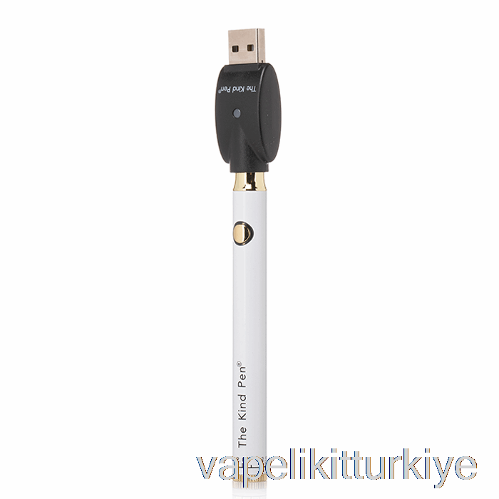 Vape Likit Tür Kalem Büküm Vv 510 Pil Beyaz Altın